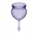 Набор менструальных чаш с хвостиком-капелькой Feel Good Menstrual Cup Lilla1