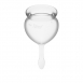 Набор менструальных чаш с хвостиком-капелькой Satisfyer Feel good Menstrual Cup2