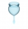 Набор менструальных чаш с хвостиком-капелькой Feel Good Menstrual Cup Light Blue