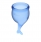 Набор менструальных чаш с хвостиком Feel Secure Menstrual Cup Dark Blue