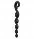 Черная анальная цепочка BENDYBEADS1