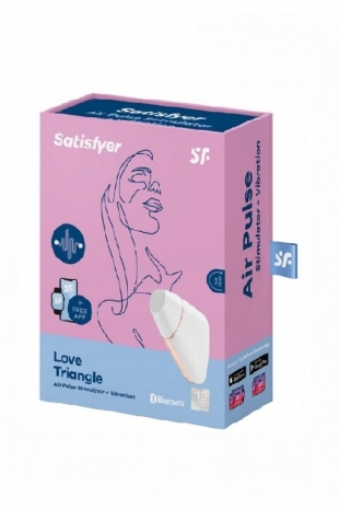 Вакуумно-волновой вибростимулятор Satisfyer Love Triangle (синхронизируется со смартфоном)