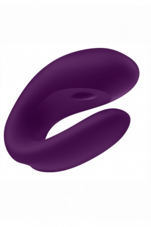 Парный вибратор Satisfyer Double Joy (синхронизируется со смартфоном)