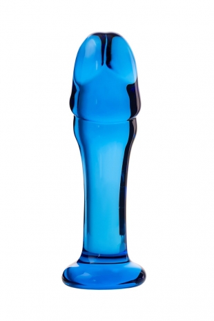 Анальный стеклянный фаллоимитатор Sexus Glass (13 см)