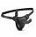 Страпон с изогнутым стимулятором Easytoys Harness with silicone dildo