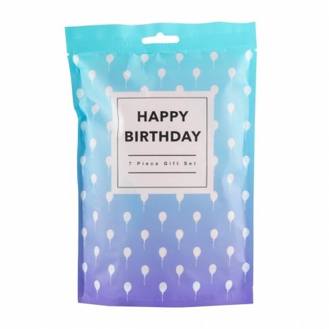 Набор для романтического вечера LoveBoxxx Happy Birthday (7 предметов)