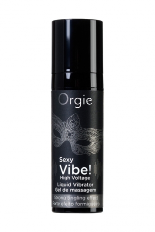 Гель для массажа ORGIE Sexy Vibe High Voltage с усиленным эффектом вибрации (15 мл)