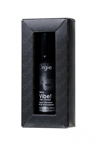 Гель для массажа ORGIE Sexy Vibe High Voltage с усиленным эффектом вибрации (15 мл)