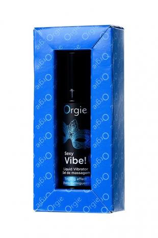 Гель для массажа ORGIE Sexy Vibe Liquid Vibrator с эффектом вибрации (15 мл)