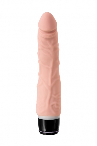 Реалистичный вибратор с венками TOYFA A-Toys (7 режимов)
