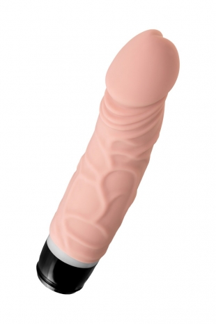 Реалистичный вибратор с венками TOYFA A-Toys (7 режимов)