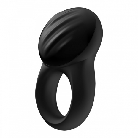 Виброкольцо Satisfyer Signet Ring (10 режимов, синхронизируется со смартфоном)