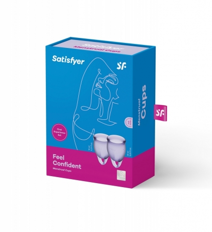 Набор менструальных чаш Feel Confident Menstrual Cup Lilla