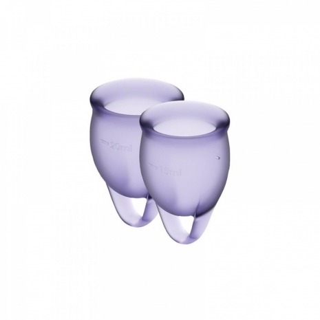Набор менструальных чаш Feel Confident Menstrual Cup Lilla