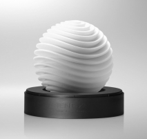Рельефный мастурбатор в виде сферы Aqua TENGA GEO