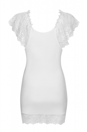 Белая сорочка с кружевом Imperia Chemise XXL