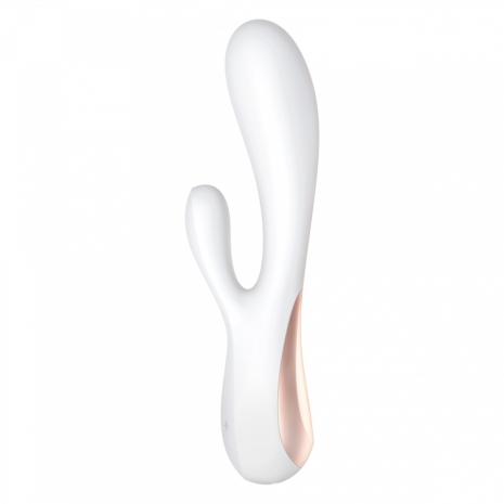Вибратор Satisfyer Mono Flex White (10 режимов, синхронизируется со смартфоном)