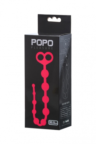 Анальные бусы TOYFA POPO Pleasure