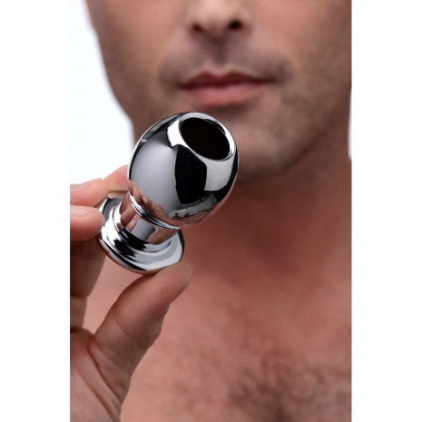 Металлический анальный стимулятор Small Abyss 1.5 Inch Hollow Anal Dilator (малый)