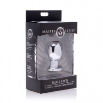 Металлический анальный стимулятор Small Abyss 1.5 Inch Hollow Anal Dilator (малый)