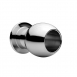 Металлический анальный стимулятор Large Abyss 1.9 Inch Hollow Anal Dilator (большой)0