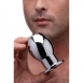 Металлический анальный стимулятор Large Abyss 1.9 Inch Hollow Anal Dilator (большой)5