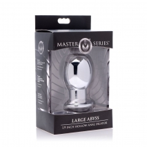 Металлический анальный стимулятор Large Abyss 1.9 Inch Hollow Anal Dilator (большой)