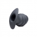 Средняя рельефная пробка с отверстием Hive Ass Tunnel 3.4'' Silicone Ribbed Hollow Anal Plug Medium3