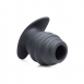 Средняя рельефная пробка с отверстием Hive Ass Tunnel 3.4'' Silicone Ribbed Hollow Anal Plug Medium4