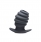 Большая рельефная пробка с отверстием Hive Ass Tunnel 4'' Silicone Ribbed Hollow Anal Plug Large