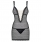 Сорочка Chemise с бежевой вставкой и стрингами SM