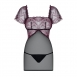 Сорочка SEDUSIA Chemise с открытой спинкой и украшением в виде цепочки SM3