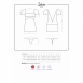 Сорочка SEDUSIA Chemise с открытой спинкой и украшением в виде цепочки SM4