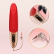 Мощный мини-вибратор с цепочкой Viotec DYSIS BRIGHT RED (9 режимов, 5 скоростей)4