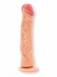 Длинный гибкий фалос с венками с крупной головкой Nudes Confident0