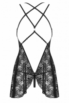 Кружевной бэбидол на косточках со стразами Babydoll LXL