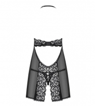 Короткая сорочка с кружевным верхом и жемчужными бусинами JOYLACE Babydoll LXL