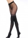 Плотные колготки с имитацей чулок и люрексом Minimi NUANCE LUREX 70 den (M)0