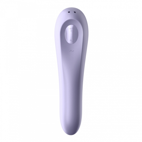 Вакуум-волновой стимулятор Satisfyer Dual Pleasure (10+11 режимов) синхронизируется со смартфоном