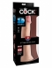 Супер гибкий крупный фаллос на присоске King Cock Plus 9'' Triple Density Cock1