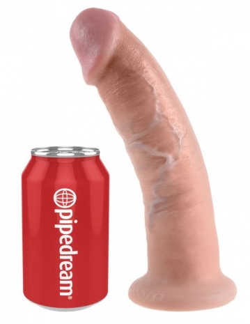 Крупный реалистичный Фаллоимитатор King Cock 9'' Cock