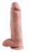 Огромный фаллос на присоске King Cock 12'' Cock with Balls0