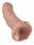 Реалистичный изогнутый фаллоимитатор King Cock 8'' Cock