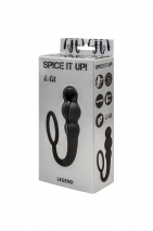 Анальный стимулятор с кольцом для пениса Spice it up LEGEND