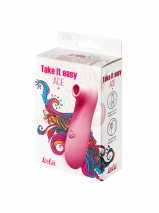 Вакуумный стимулятор клитора Take it easy Ace Pink (10 режимов)