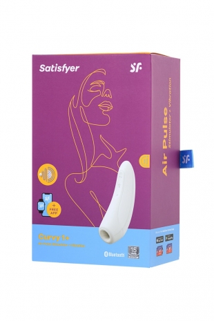 Вакуумно-волновой стимулятор Satisfyer Curvy 1+ (синхронизируется со смартфоном)