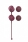 Набор сменных вагинальных шариков Love Story Valkyrie Wine Red