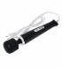 Черный вибромассажер на проводе Magic Wand Massager (10 режимов)3