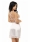 Белая сорочка с кружевом ADELAIDE Chemise LXL