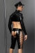 Костюм полицейского из материала wetlook Candy Boy JOSH One Size1